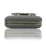 Kingluck Pu Wedding Clutch with Pearls