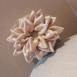 Fairy Style Evening Mini Bag Lotus Flower Rhinestone Handbag