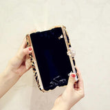Crystal Evening Bag Sequins Rhinestones Women Evening Bags Vintage Satin