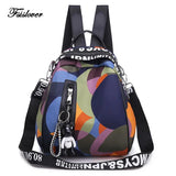 Waterproof Oxford Anti Theft Backpack for Girls