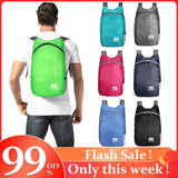 Waterproof Foldable Ultralight Backpack for Outdoor Travel Camping Hiking Sports