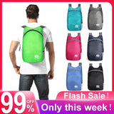 Foldable Waterproof Outdoor Backpack for Men Women