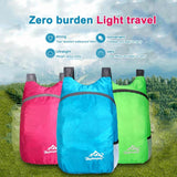 Casual Nylon Backpack Foldable Outdoor Travel Waterproof Daypack Sports