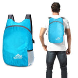 Casual Nylon Backpack Foldable Outdoor Travel Waterproof Daypack Sports