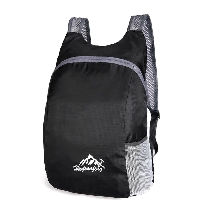 Casual Nylon Backpack Foldable Outdoor Travel Waterproof Daypack Sports