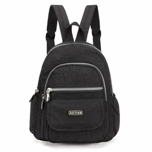 Nylon Mini Backpack Lightweight Daypack for Teens and Girls