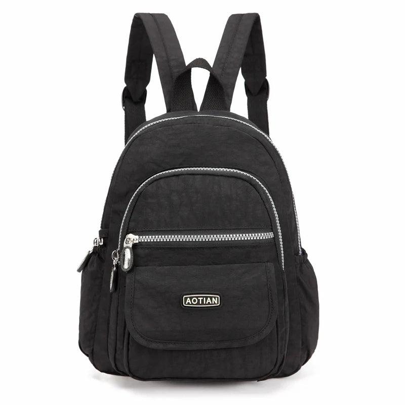 Nylon Mini Backpack Lightweight Daypack for Teens and Girls