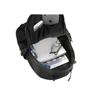 Nylon Oxford Rivet Backpack for Teen Girls Travel - Famous Brand Rucksack