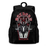 Bathory Metal School Bag Backpack Laptop 15 Inch Red Sa
