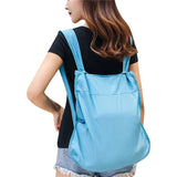 Ultra Lightweight Folding Backpack with Extra-wide Shoulder Straps