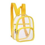 Transparent Student Backpack Large Capacity PVC Sports Backpack
