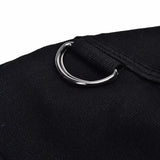 Canvas Drawstring Backpack Unisex School Bag Large Capacity Men's Backpack