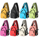 Waterproof Sling Backpack Crossbody Chest Bag Travel Hiking Daypack
