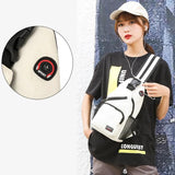 Waterproof Sling Backpack Crossbody Chest Bag Travel Hiking Daypack