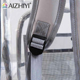 Clear Backpack for Women Teenage Student College Girl PVC Transparent Book Bag