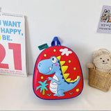 Unisex Dinosaur Cartoon Backpack Large Capacity Schoolbag