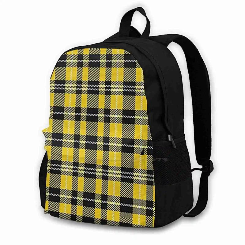 Geometric Travel Laptop Backpack