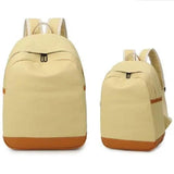 Solid Backpacks School Bag For Boys And Girls