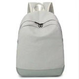 Solid Backpacks School Bag For Boys And Girls