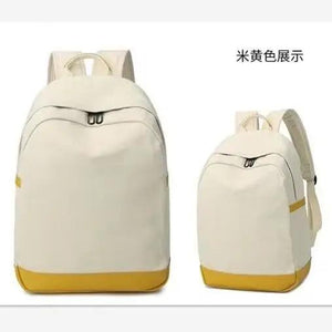 Solid Backpacks School Bag For Boys And Girls