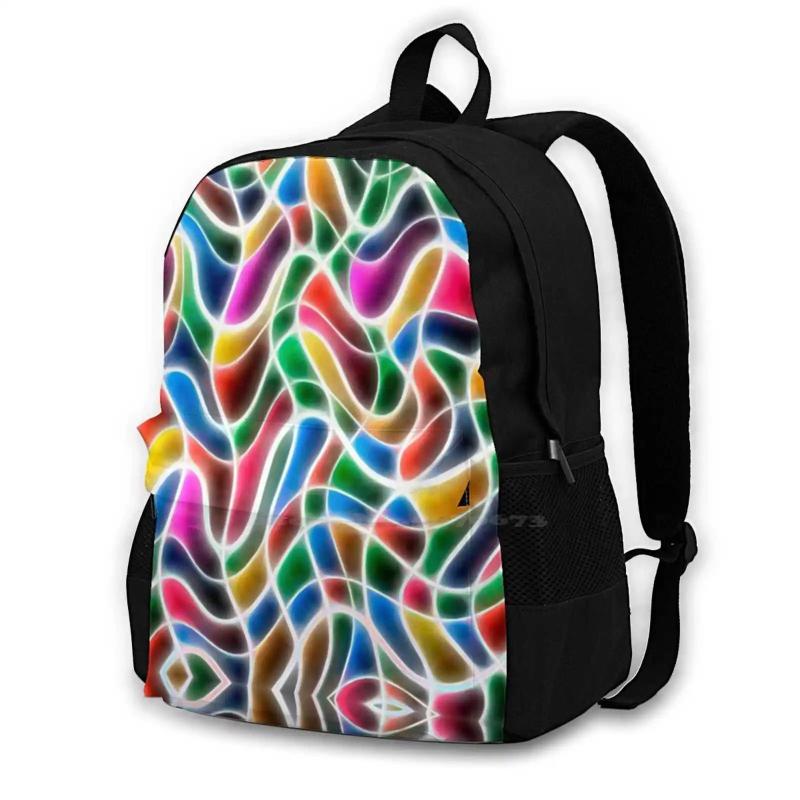 Abstract Neon Art Gift T-Shirt Mug Phone Case Backpack