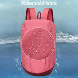 Lightweight Zipper Rucksack for Outdoor Storage