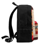 Traditional Moroccan Style Artwork Backpack Laptop Travel Bags