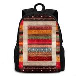 Traditional Moroccan Style Artwork Backpack Laptop Travel Bags