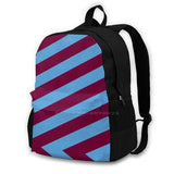 AVFC Villans 3D Print Backpack Casual Bag The Claret Army
