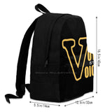 Vote Is Your Voice 3D Print Backpack Casual Bag Elections Trump Biden