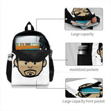 Manny Pacquiao 3D Print Backpack Casual Bag