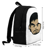 Manny Pacquiao 3D Print Backpack Casual Bag
