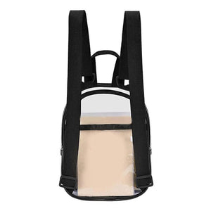 Clear Backpack Durable Visible Cosmetic Bag for Men Women Sporting Events