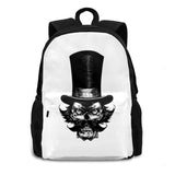 Gentleman Horror Skeleton Halloween Backpack Bag