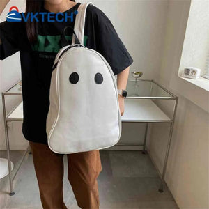 Halloween Ghost College Backpacks Women Men