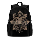 Large Capacity School Backpack Laptop 15 Inch Pacquiao Design