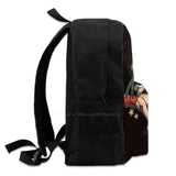 Cherry Bomb Bag Backpack Retro Pinup Girl Tattoo
