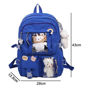 Casual Girls SchoolBags Large Capacity Women Backpacks