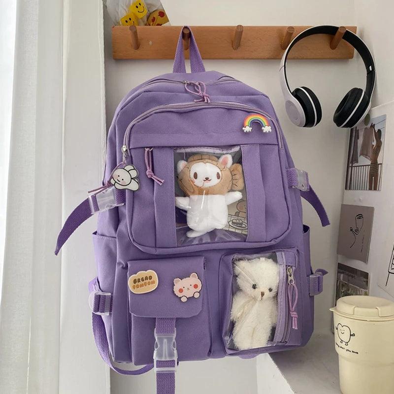Casual Girls SchoolBags Large Capacity Women Backpacks
