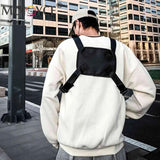 Hip Hop Style Crossbody Chest Bag Oxford Streetwear Bag