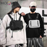 Hip Hop Style Crossbody Chest Bag Oxford Streetwear Bag