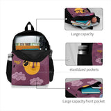 Lazybones School Bag Big Capacity Backpack Laptop 15 Inch Heart Feeling