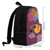 Lazybones School Bag Big Capacity Backpack Laptop 15 Inch Heart Feeling