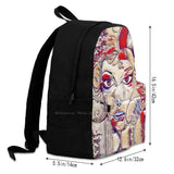 Motivation Backpack Student School Laptop Travel Bag Artistic Women Men