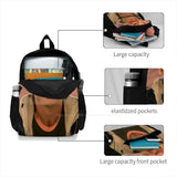 Punisher Large Capacity Backpack Laptop Travel Bag