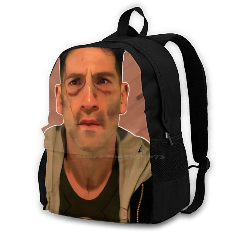 Punisher Large Capacity Backpack Laptop Travel Bag