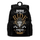 Vintage Motorcycle Backpack - Funny Ride Humour