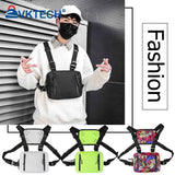 Hip Hop Style Crossbody Shoulder Chest Bag Unisex Oxford Streetwear Bag