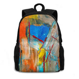 Colorful Art Travel Laptop School Backpack Bag for Women, Men