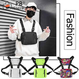 Hip Hop Crossbody Shoulder Bag Unisex Oxford Streetwear Vest Waist Packs